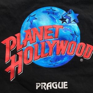 Planet Hollywood Prague T Shirt Black L/XL